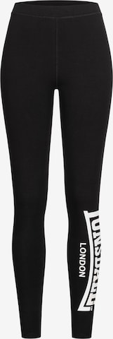 LONSDALE Skinny Leggingsit 'Merridge' värissä musta: etupuoli
