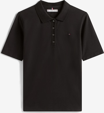 TOMMY HILFIGER Тениска '1985' в черно: отпред