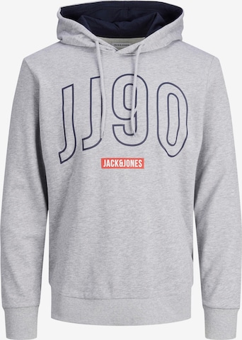 JACK & JONES Sweatshirt 'COLINN' in Grijs: voorkant