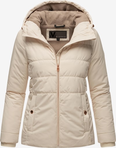 Žieminė striukė 'Alemee 16' iš MARIKOO, spalva – kremo, Prekių apžvalga
