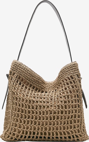 Pull&Bear Ostoskassi värissä beige: etupuoli