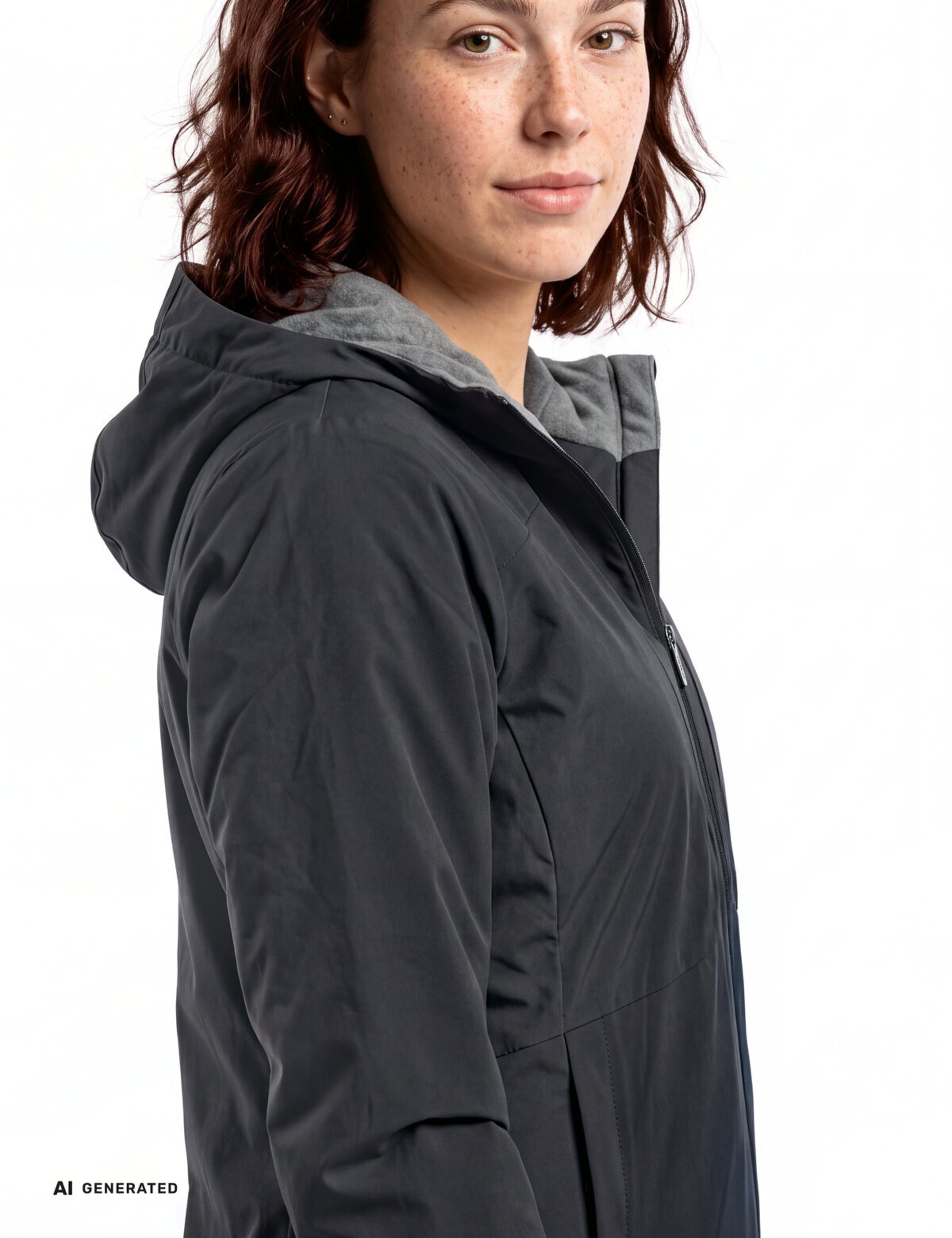 VAUDE Morkon Wool-lined Jacket in Schwarz