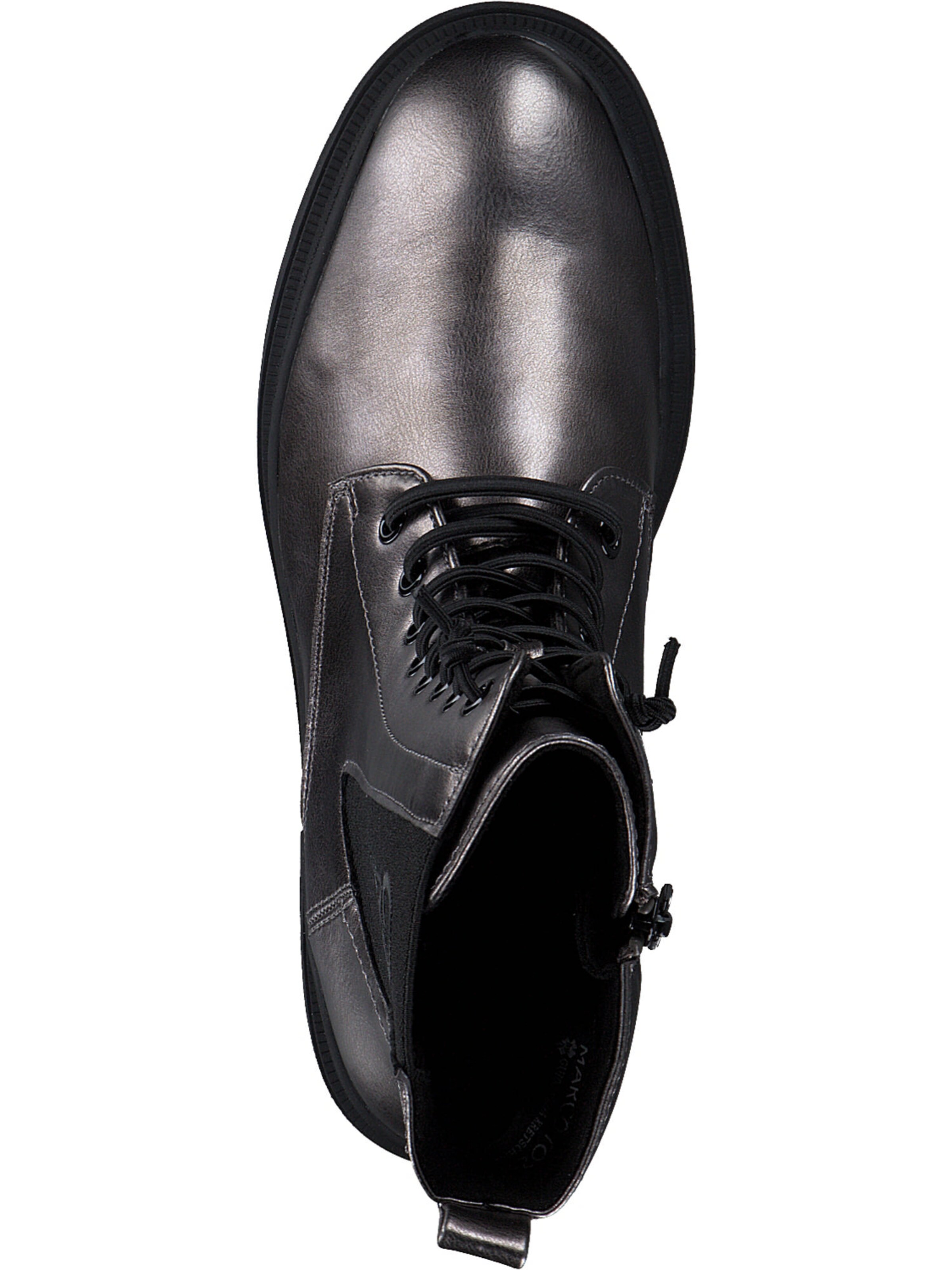 MARCO TOZZI Schnürstiefelette in Schwarz