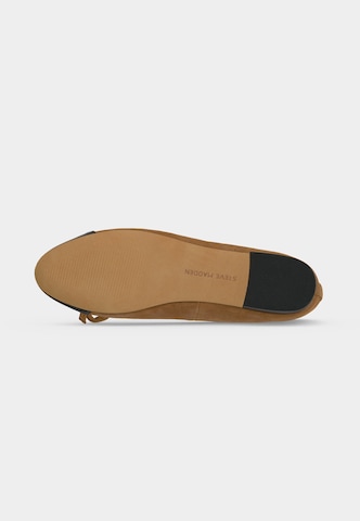 STEVE MADDEN Ballerina 'ELLISON' in Braun
