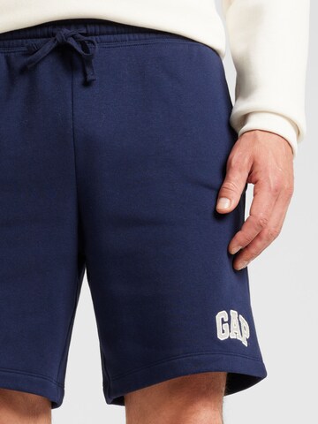 GAP Regular Pants 'HERITAGE' in Blue