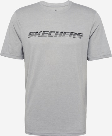 SKECHERS Functioneel shirt 'MOTION' in Grijs: voorkant