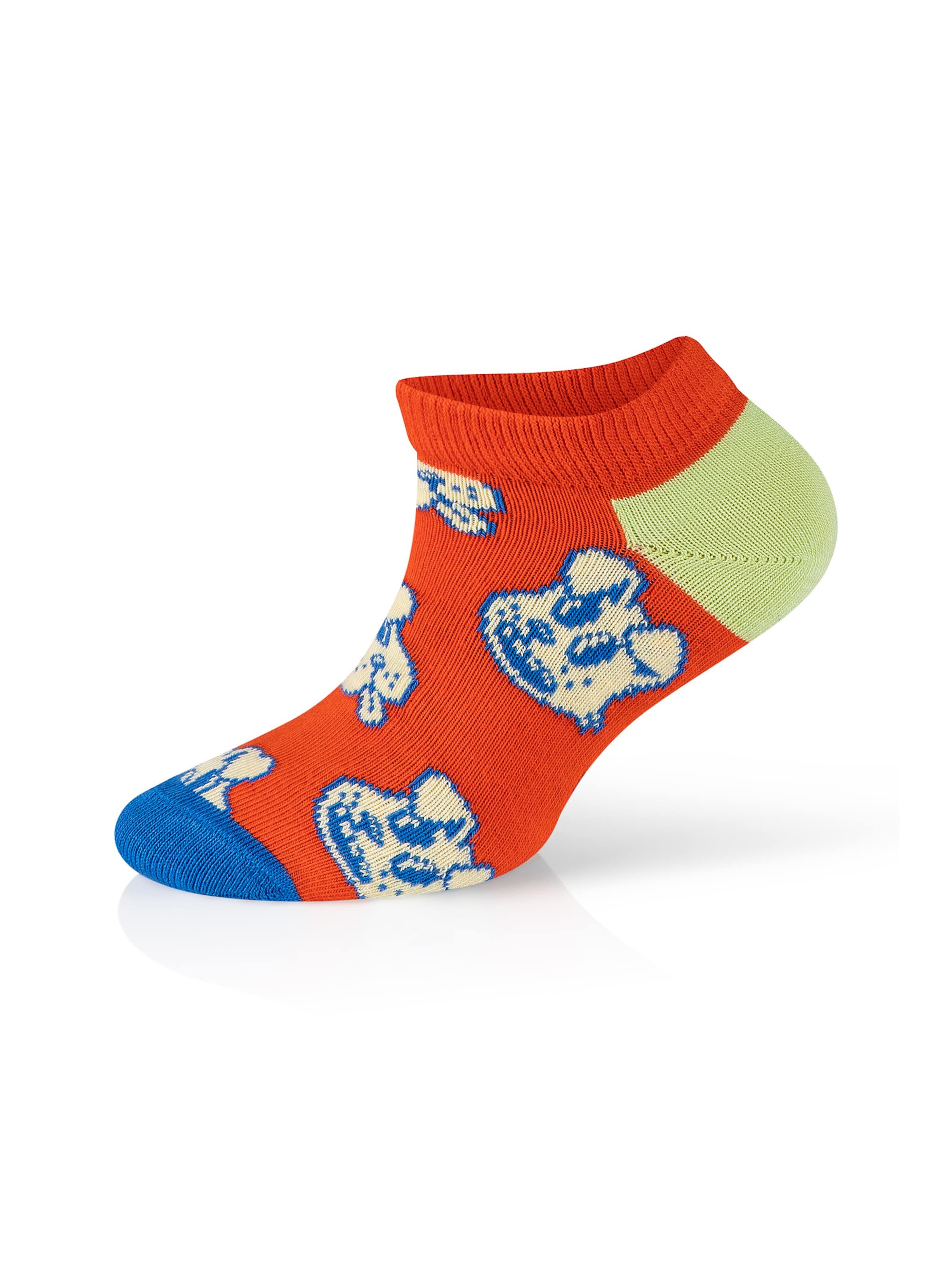 Happy Socks Socks 'Cat-Dog' in Blue