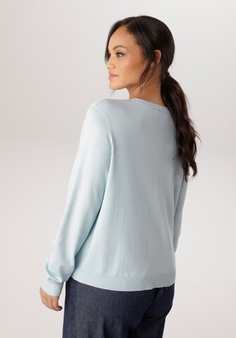 Aniston Knit Cardigan in Blue