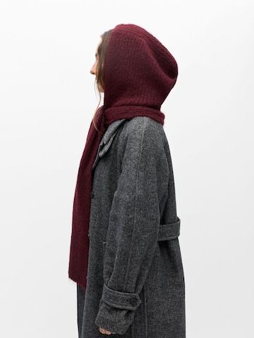 OBJECT Balaclava mit Schal in Rot