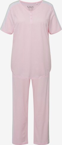 Ulla Popken Pyjama in Roze: voorkant