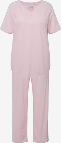 Ulla Popken Pajama in Pink: front