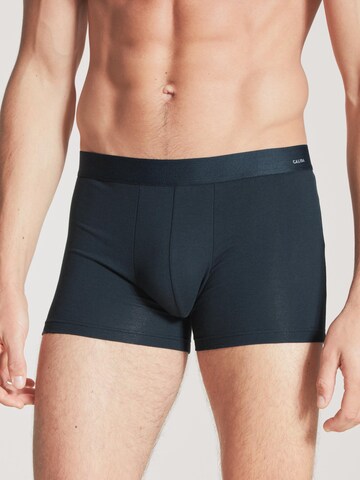 CALIDA Boxer shorts 'Cotton Code' in Blue: front