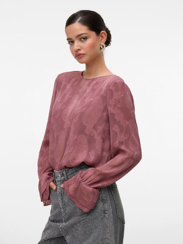 Chemisier 'VMMishi' VERO MODA en rose