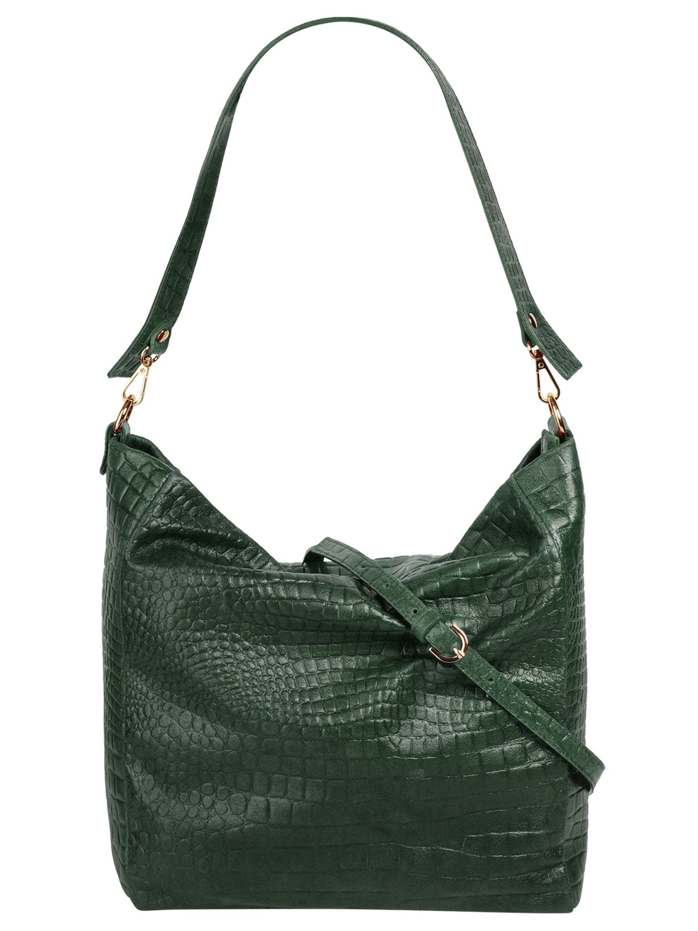 Cabas Samantha Look en vert : devant