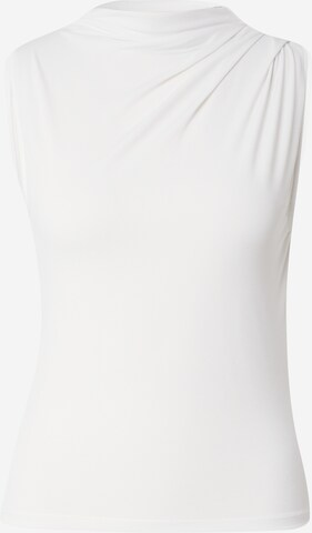 Top 'PCMADISON' di PIECES in bianco: frontale