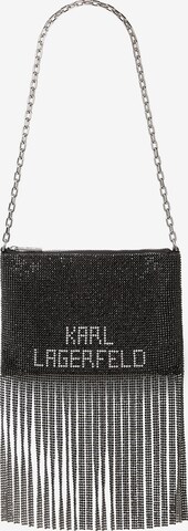 Borsa a spalla di Karl Lagerfeld in nero: frontale