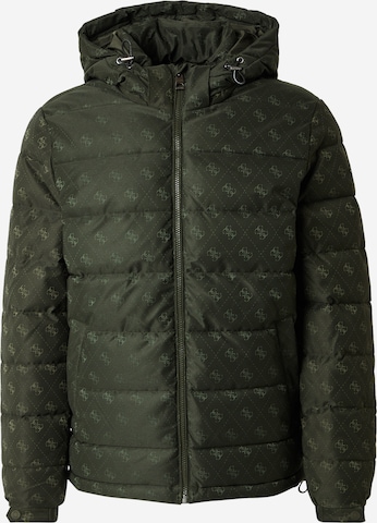 GUESS Between-season jacket in Green: front