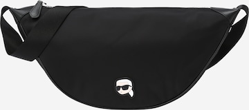 Karl Lagerfeld Vyölaukku 'IKONIK 2.0' värissä musta: etupuoli