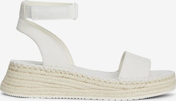 Calvin Klein Jeans Strap Sandals in White