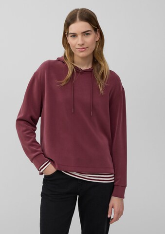 Sweat-shirt s.Oliver en rouge : devant