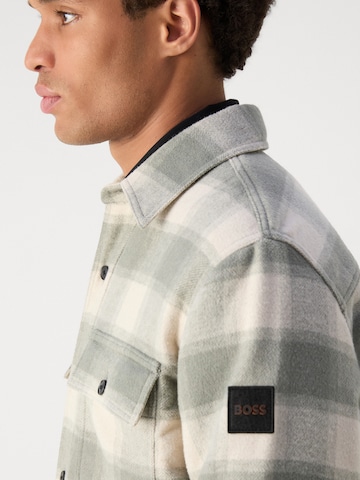 BOSS Regular Fit Hemd 'Lassie' in Beige