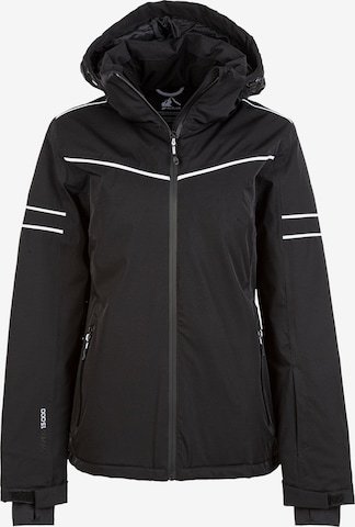 Whistler Outdoor Jacket 'Doom' in Black: front