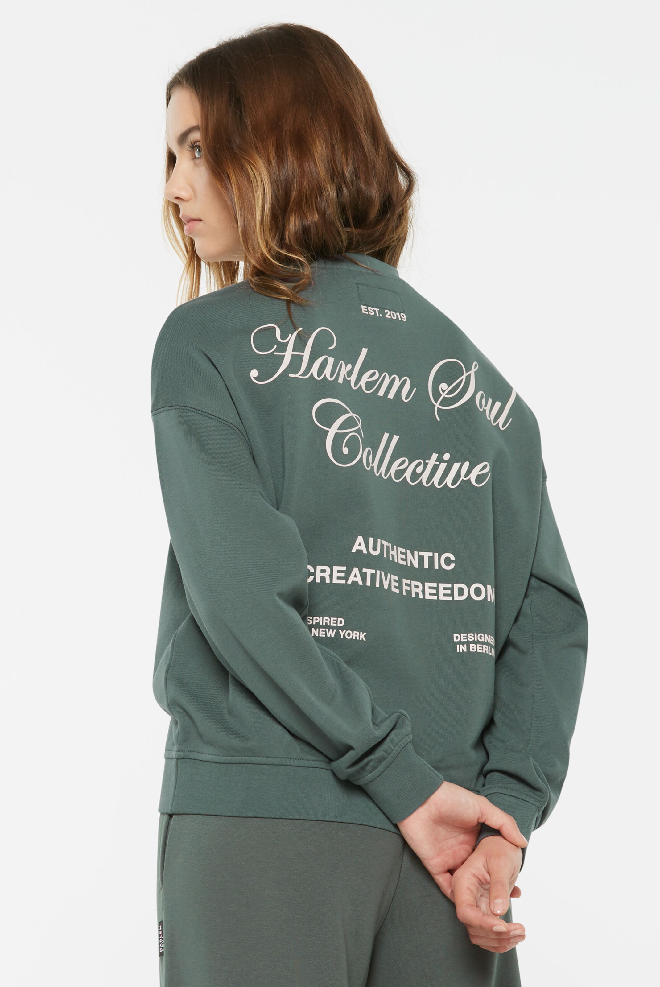 Harlem Soul Sweatshirt in Green