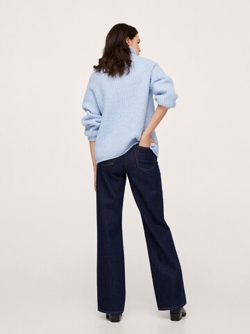 MANGO Pullover 'HALFISIN' in Blau