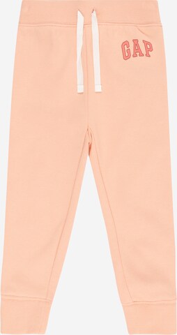 GAP Tapered Pants in Orange: front