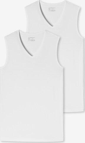 SCHIESSER - Camiseta térmica en blanco