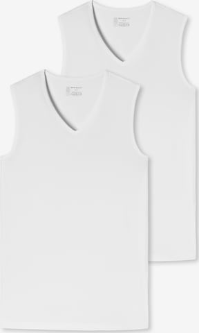 SCHIESSER Unterhemd in Weiß
