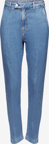 ESPRIT Slimfit Jeans in Blauw: voorkant