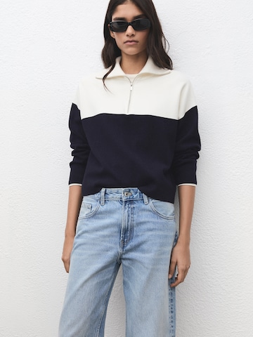 MANGO Pullover 'COSMIC' i blå: forside