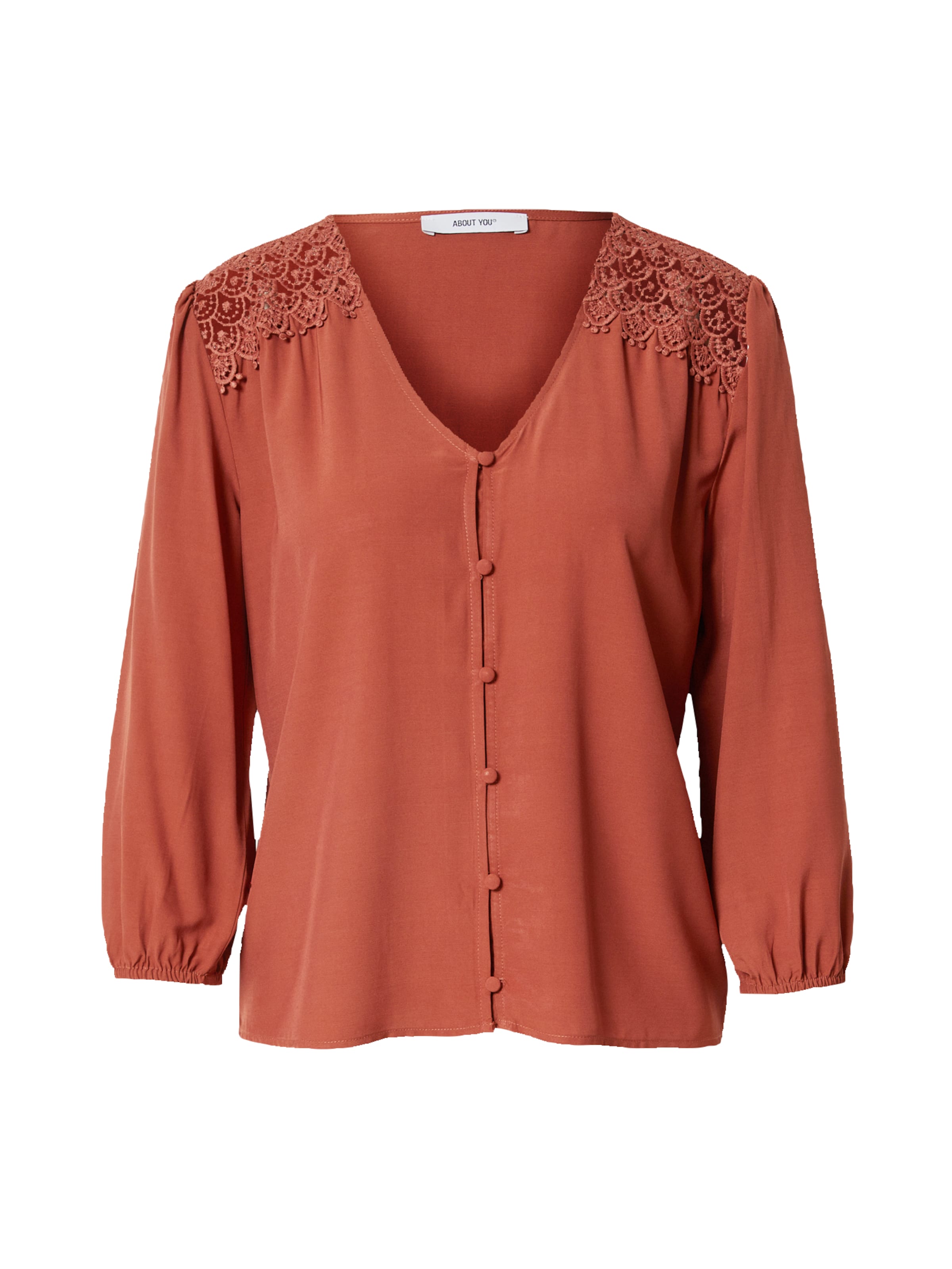 ABOUT YOU - Blusa 'Gianna' en marrón: frente