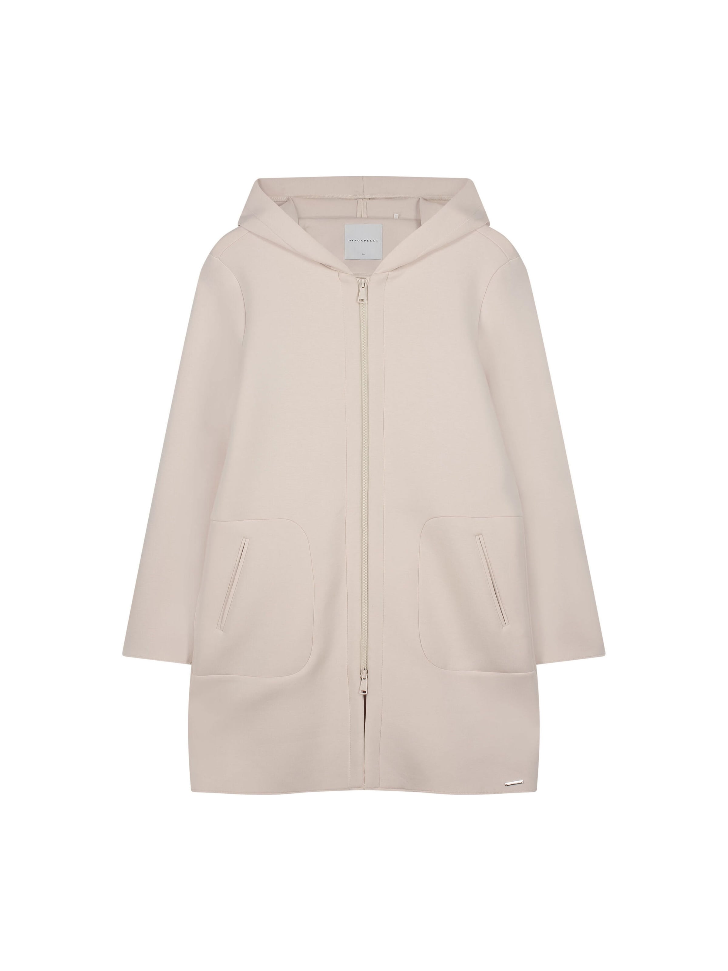 RINO & PELLE Between-seasons coat 'Kodai' in Beige: front