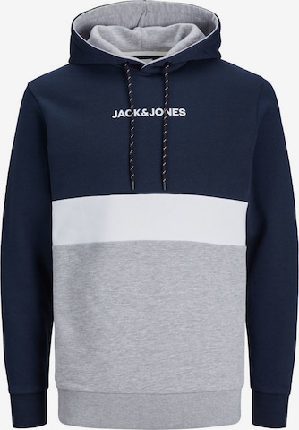 Felpa di JACK & JONES in blu: frontale