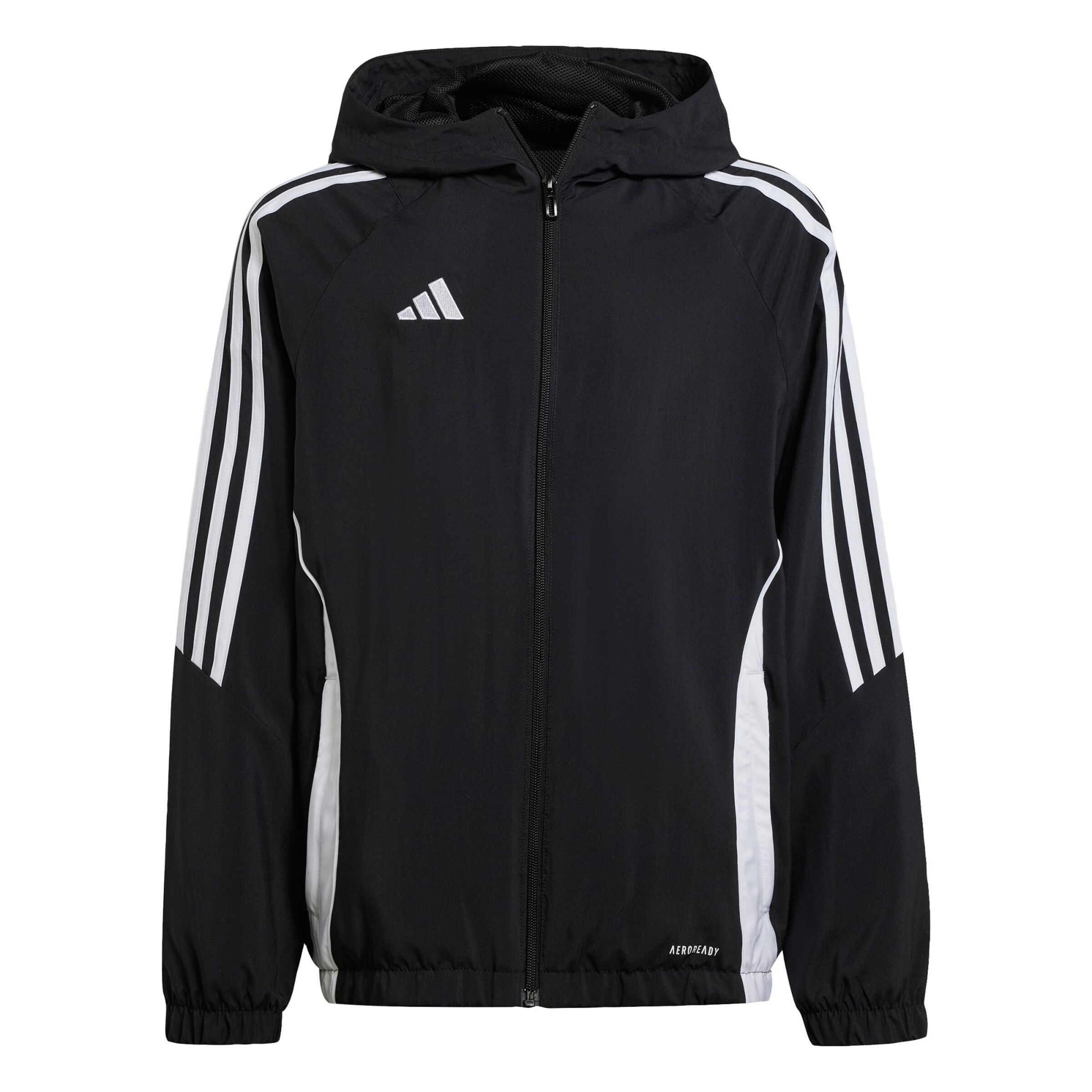 ADIDAS PERFORMANCE Sportjacke 'Tiro 24' in Schwarz: Vorderseite