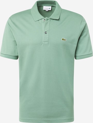 Coupe slim T-Shirt LACOSTE en vert : devant