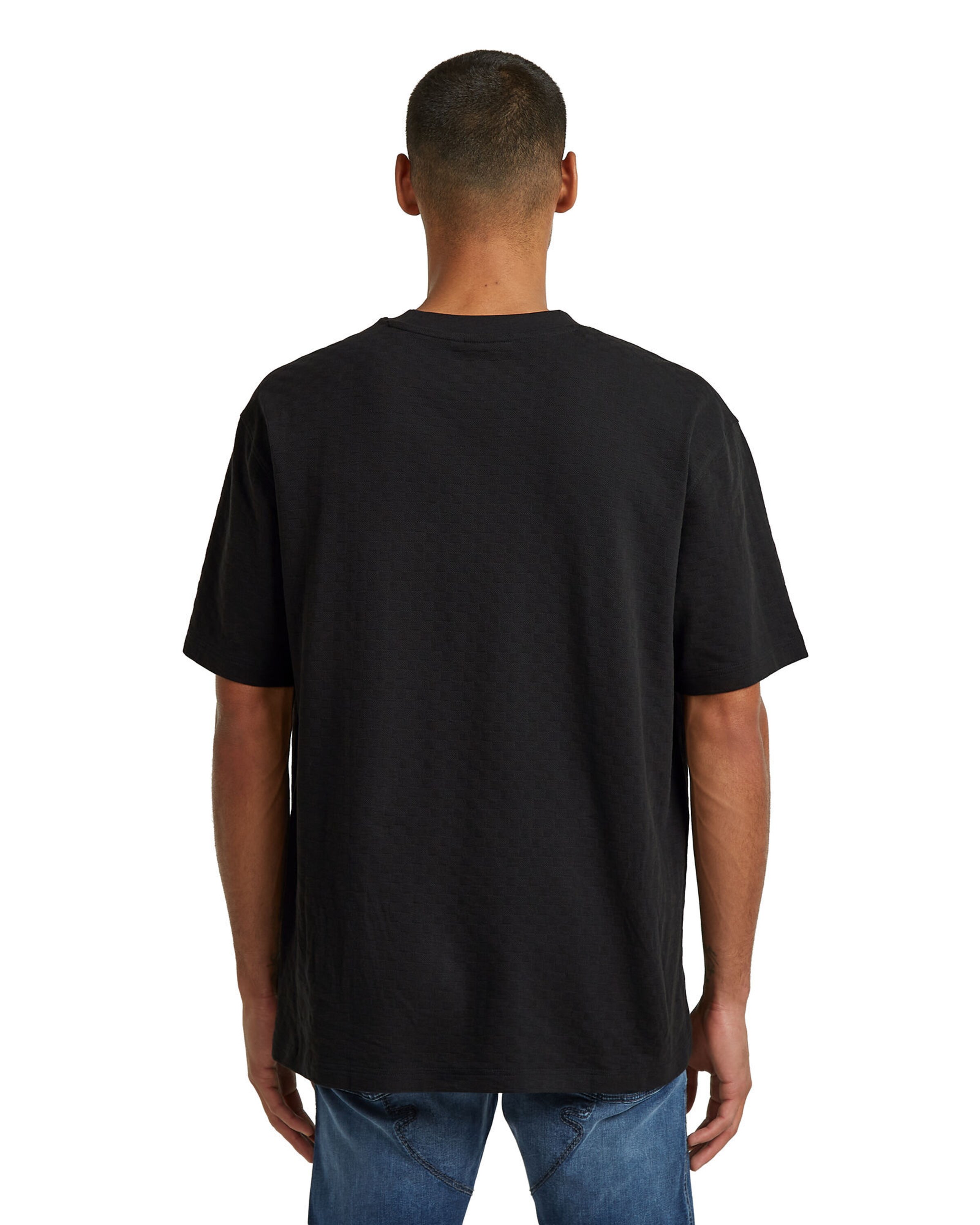G-STAR Shirt 'Structured Relaxed Base' in Black