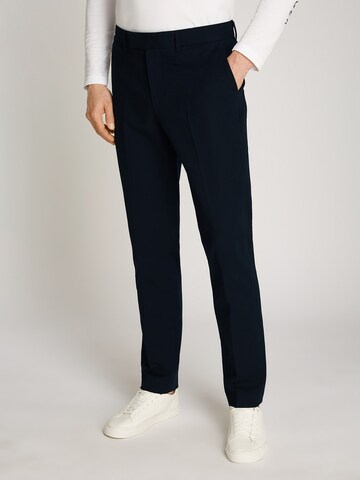 TOMMY HILFIGER Slimfit Ráncos nadrág 'DENTON' - kék: elől