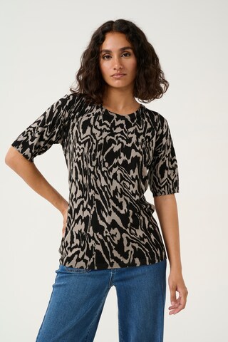 Kaffe Pullover 'KA Liz' in Schwarz: Vorderseite