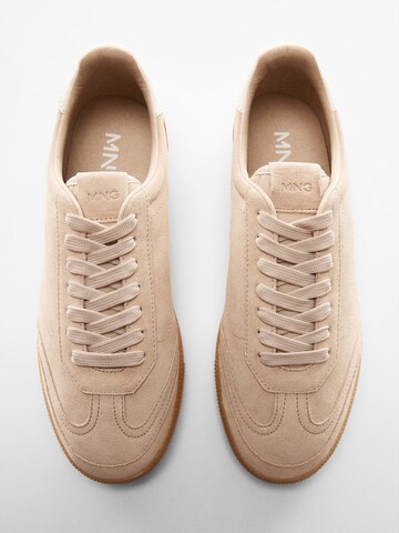 MANGO Sneaker 'Soler' in Beige