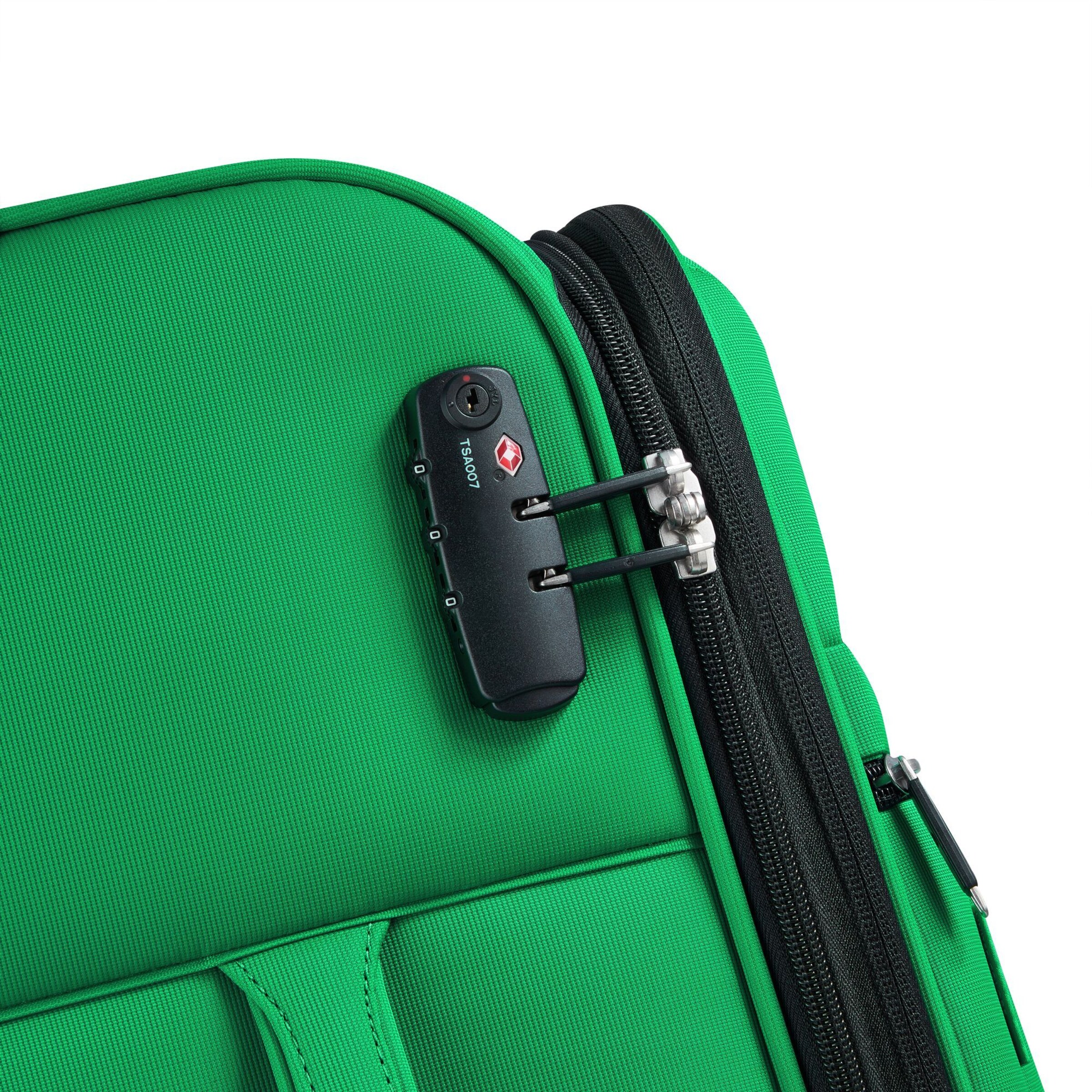 Delsey Paris Trolley in Groen