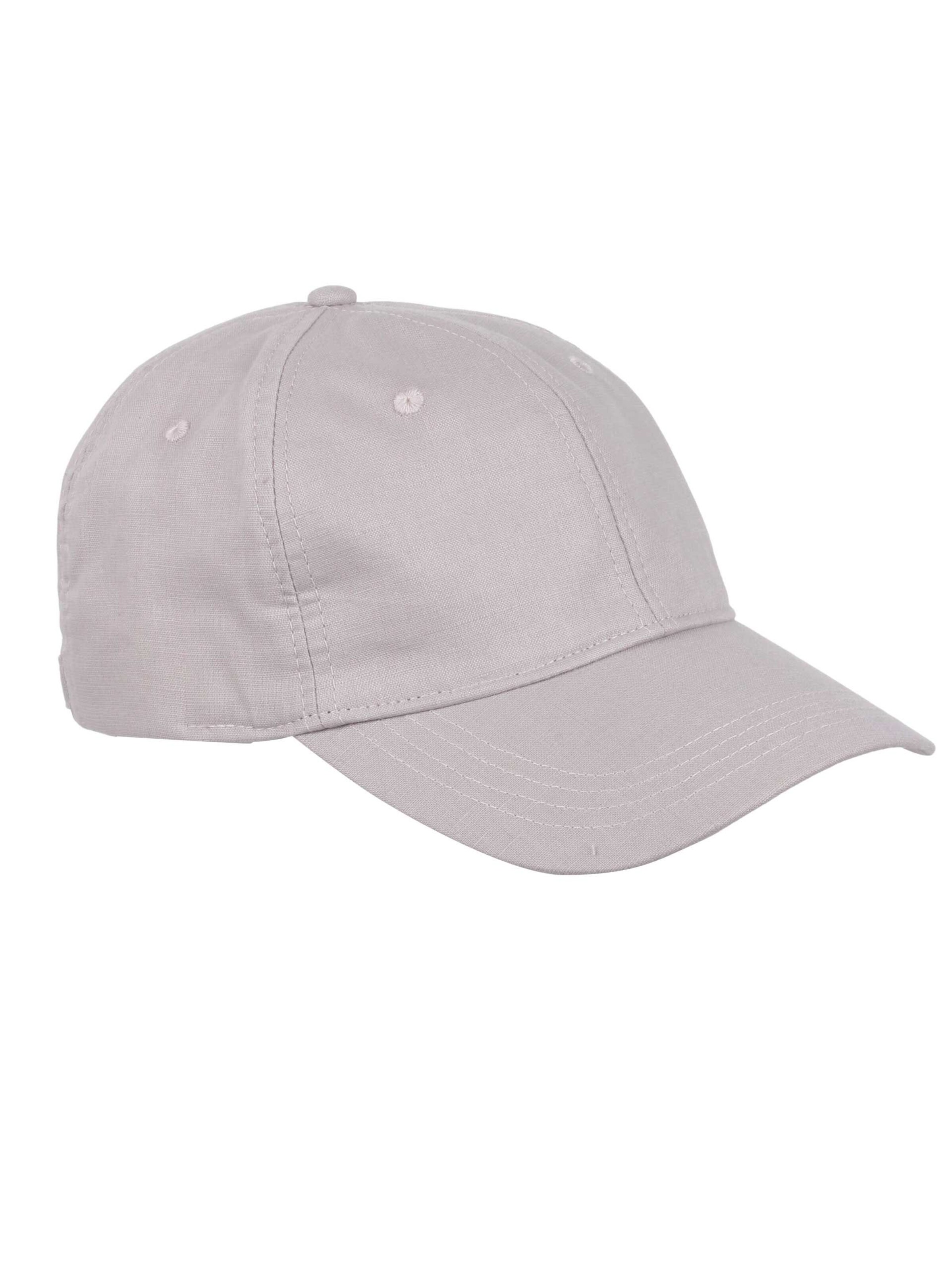 SAMAYA Basecap 'Warda', stylisch lässiger Look in Grau