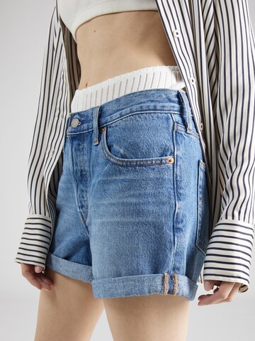 regular Jeans '501  Rolled Short' di LEVI'S ® in blu
