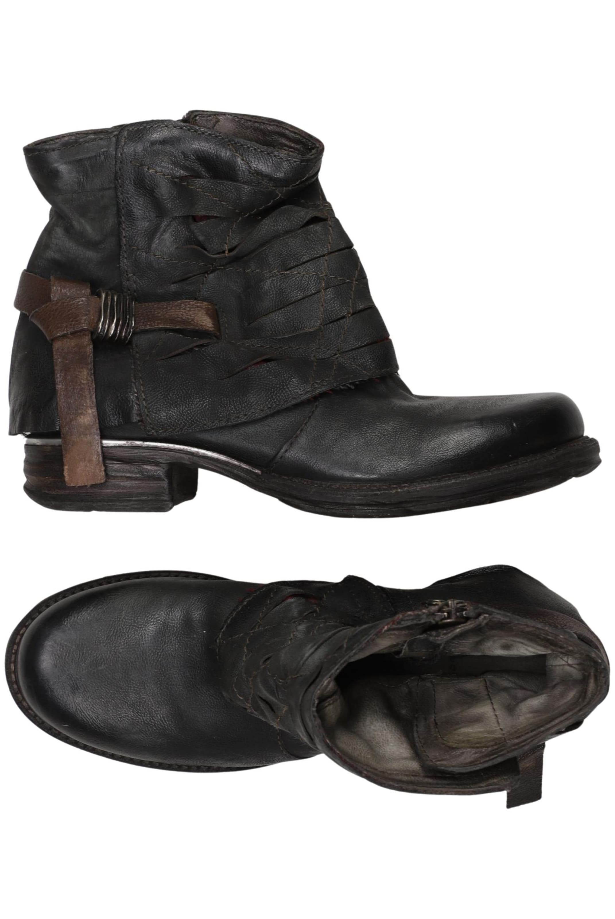 A.S.98 Stiefelette 37 in Grau: Vorderseite