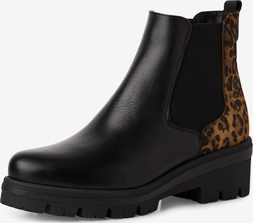 Chelsea Boots Tamaris en noir : devant