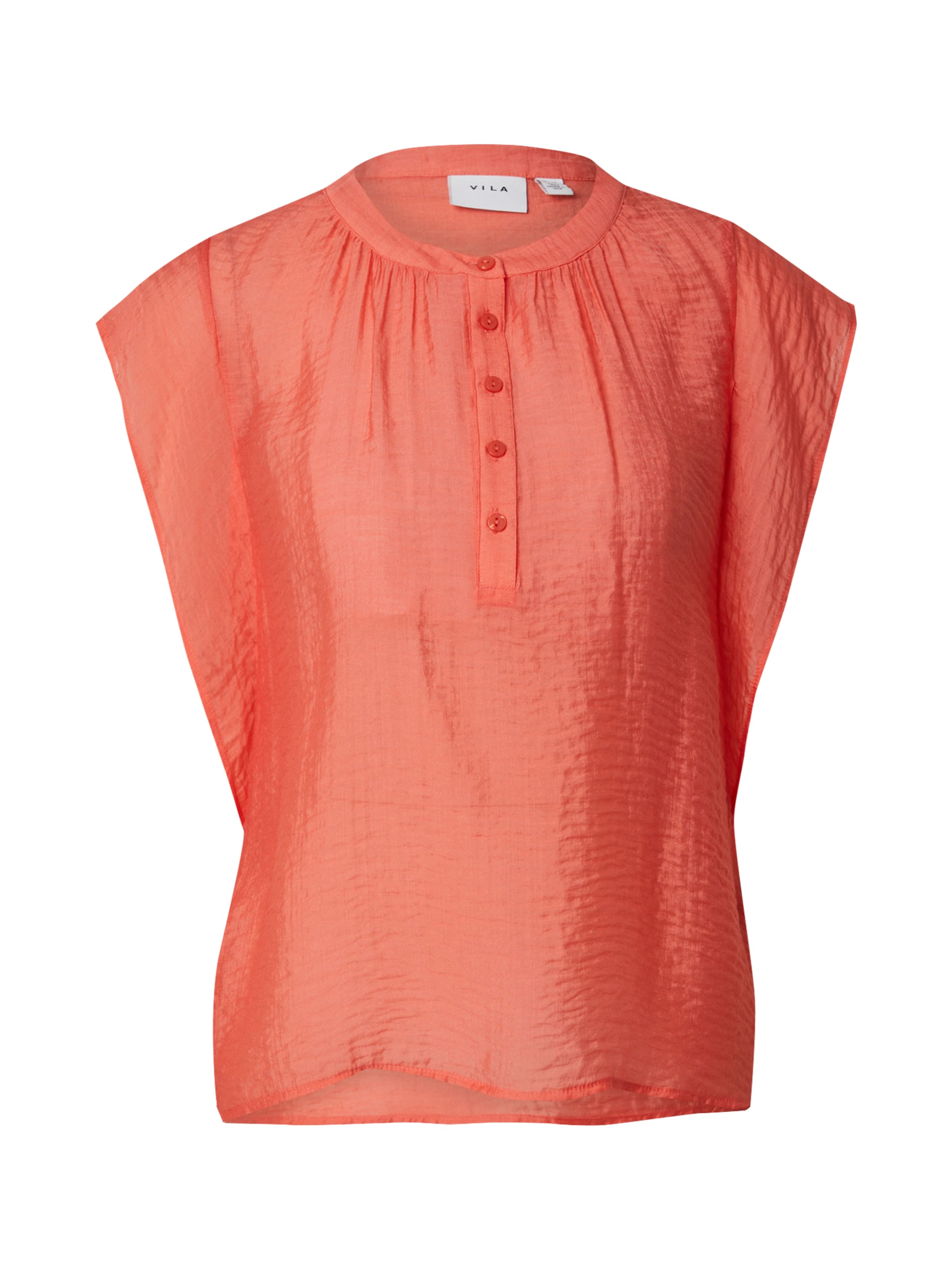 VILA Blúz 'VILYRIA' - piros: elől