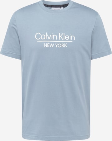 Calvin Klein Majica | modra barva: sprednja stran