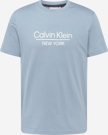 Calvin Klein T-shirt i blå: framsida